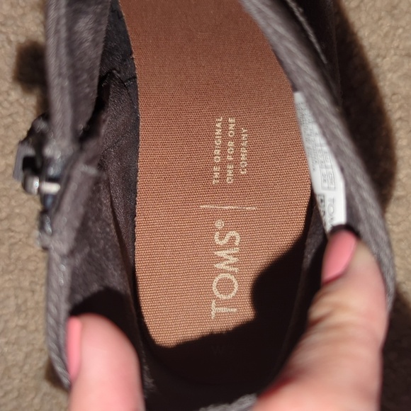 Tom’s Women’s Womens Loren Suede Ankle Booties side 7 Boho - Picture 8 of 9